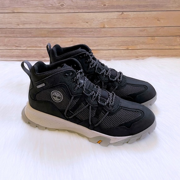 Timberland Men’s Garrison Trail Mid Hiker Waterproof Boots - Picture 1 of 7